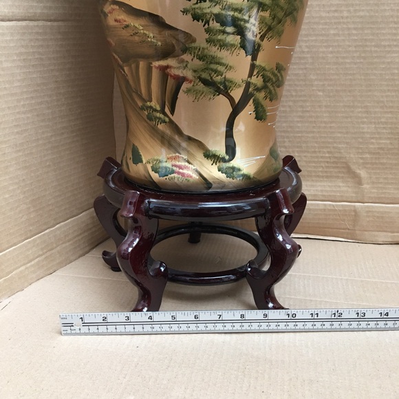 ❤️REDUCED ❤️ Art Deco-Beautiful Oriental Vase - Picture 7 of 7